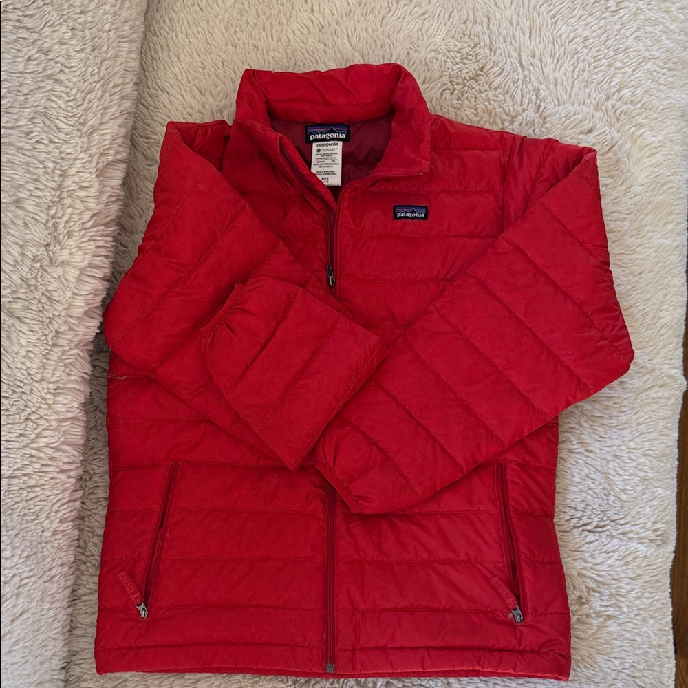 Patagonia Vibrant Red Quilted Jacket